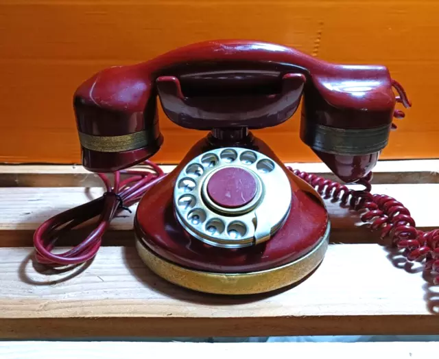 TELEFONO VINTAGE della SIP MODELLO TELCER,ANNI 60/70- MOLTO RARO da COLLEZIONE