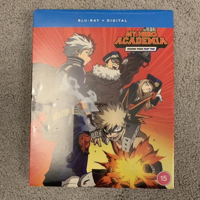 MY HERO ACADEMIA: Season Four, Part Two (Blu-ray) New Sealed £10.00