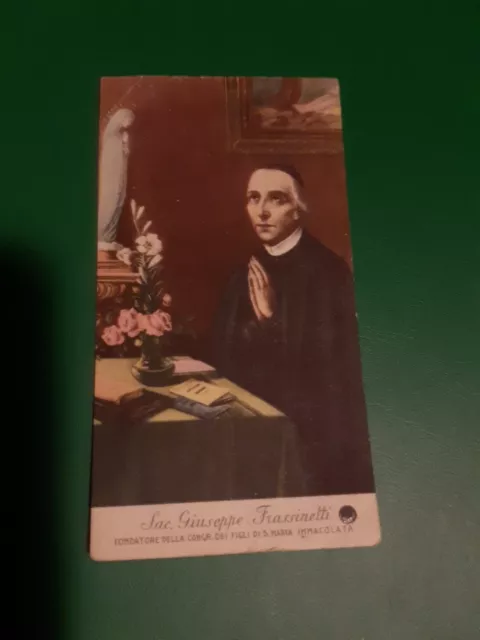 santino holy card Reliquia Relic Sac. Giuseppe Frassinetti....bello!