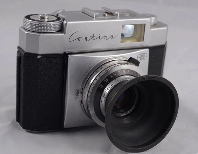 Appareil Photo Zeiss Ikon Contina – 1950, Argentique 35 Mm, Objectif Pantar 45mm F/2,8