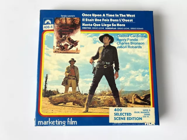 Once Upon A Time In The West | Super 8 Film 400’ Reel Marketing Film 406-4