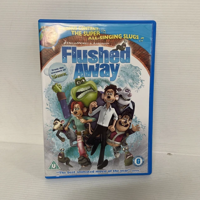 FLUSHED AWAY DVD PAL Region 2 £8.09 PicClick UK