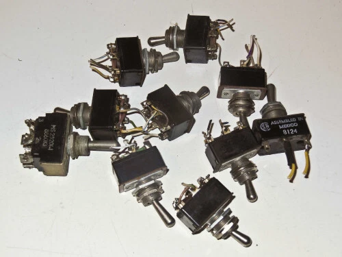 TEN Various Toggle Switches