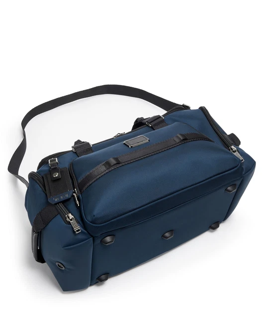 TUMI ALPHA BRAVO Mason Duffel Bag NAVY 0232722NVY MSRP $595 100% Authentic 4