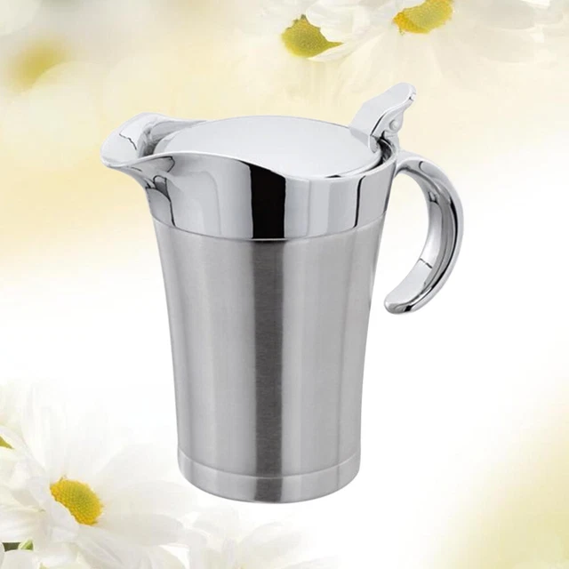 Kitchen Oil Pot Leakproof Oil Pot Glass Measuring Cups Set Server 9