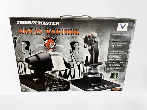 THRUSTMASTER HOTAS WARTHOG Flugsimulator-Joystick - Schwarz (2960720