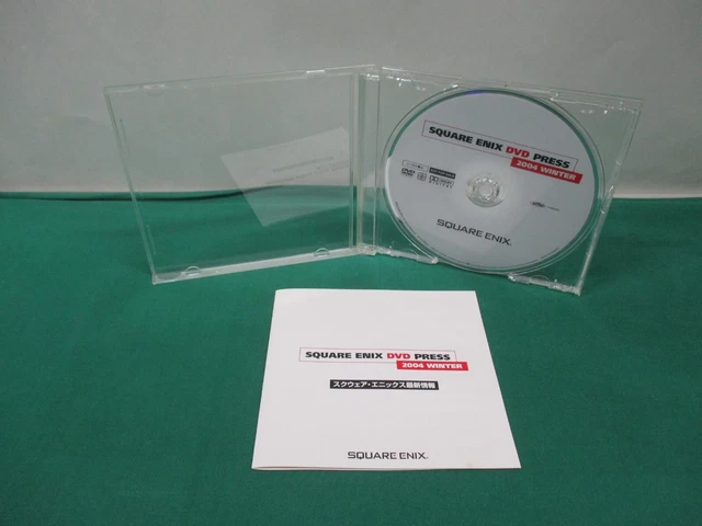 DVD SQUARE ENIX DVD Press - 2004 Winter Square Enix Latest