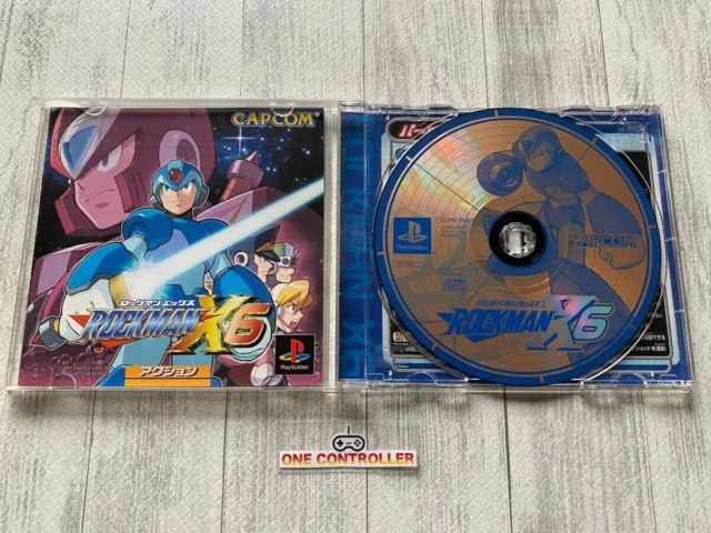 SONY PS 1 2 Rockman X6 8 & X7 X8 & X Command mission Megaman 5games from Japan 3