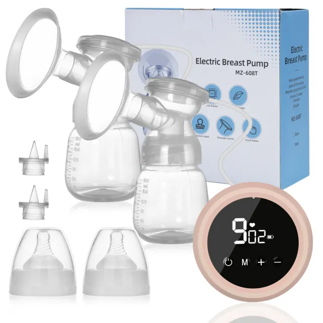 Extractor de leche eléctrico doble extractor leche materna bebé con bifásico