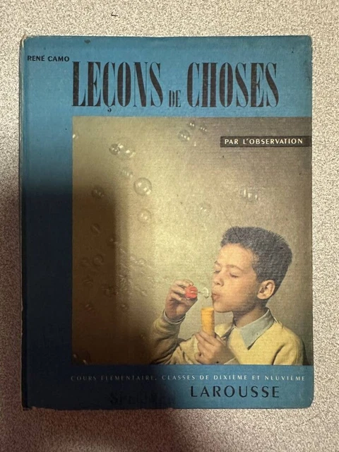 Lecons De Choses 1957 pas cher - Meilleures ofes sur le neuf et l'occasion