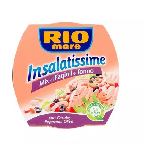 Rio Mare Insalatissime fagioli e tonno, Mischung aus Bohnen und Thunfisch 160g