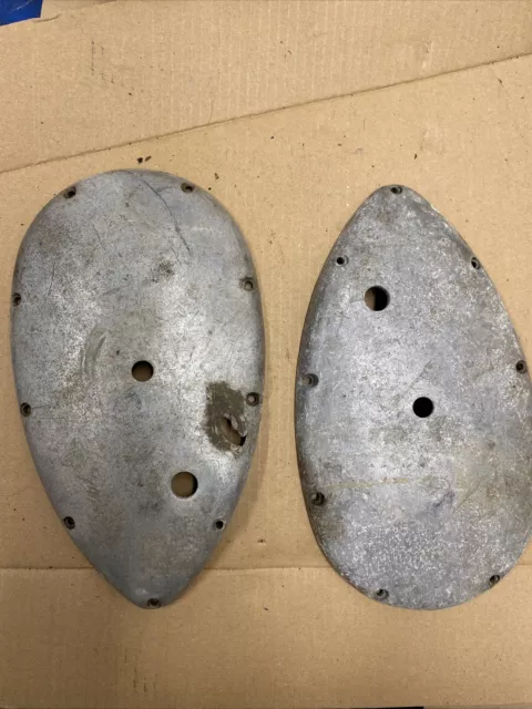 2no Triumph Tiger Cub E3151 Early Righthand outer Covers For Repair