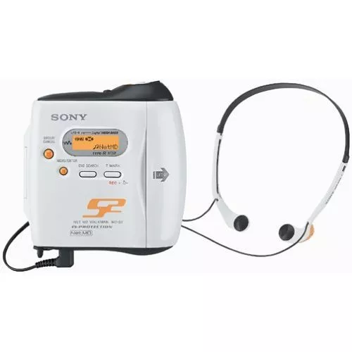 Sony MZ-S1 S2 Sports Net MD MiniDisc Walkman Recorder Player