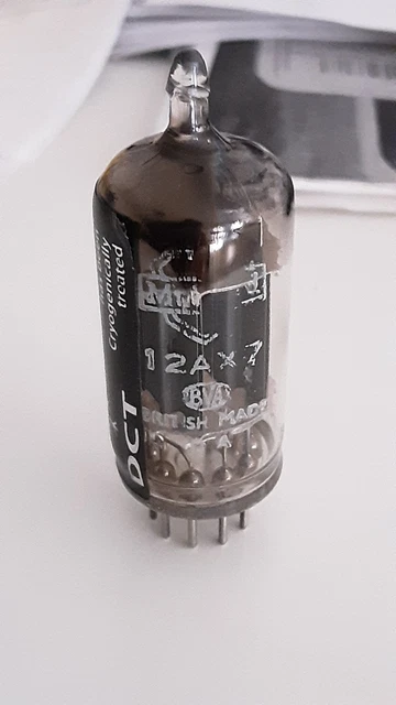 Brimar B.V.A Mullard ECC83/12AX7 NOS Vacuum Tubes Pair For Sale - US