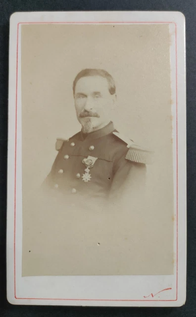 Photo CDV Zouaves De La Garde Impériale - Prévot - Tirape Albuminé Ca 1863