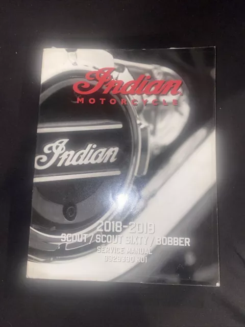 Indian 2018-2019 Indian Scout/Scout Sixty/ Bobber Service Manual