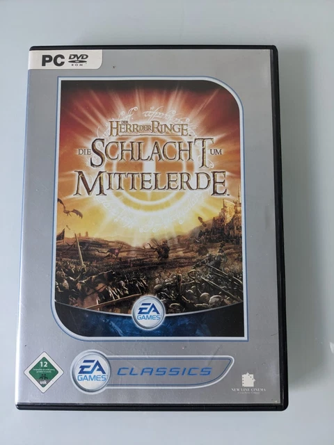DER HERR DER Ringe: Die Schlacht um Mittelerde (PC, 2005) EUR 24,00
