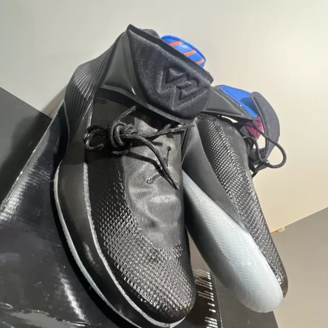 Nike Air Jordan Why Not Zero.1 OKC Black Orange Blue Sneakers Size 11.5 3