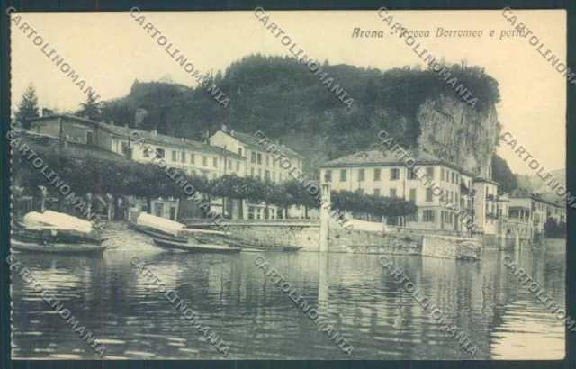 Novara Arona Postcard ZB1424