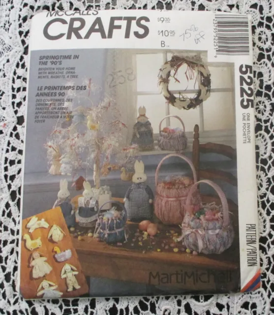 McCall's Crafts 5225 Easter Decor Sewing Pattern