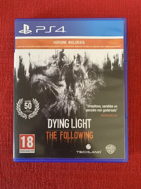 Dying Light The Following versione migliorata PS4 PlayStation 4 LEGGERE