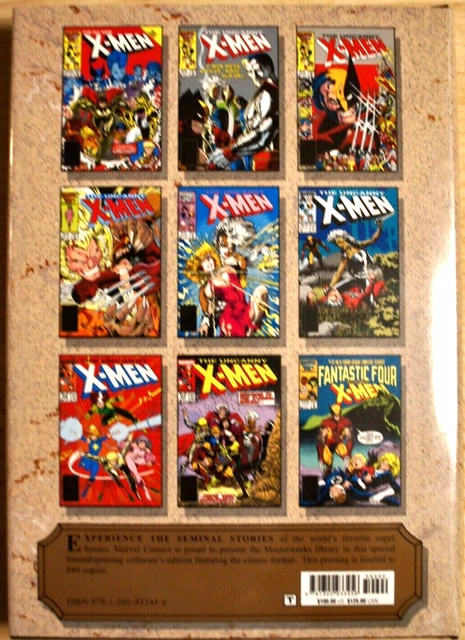 Marvel Masterworks Uncanny X-Men Vol 320 ~~ Hardcover  New Sealed Gold Foil Ed 2