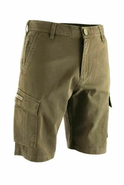 Nash Combat Cargo Shorts Olive Green *All Sizes* NEW Carp Fishing Clothing