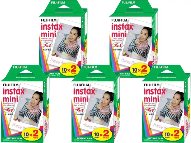 Fujifilm Instax Mini Instant Film Multipack für Mini 8, 9, 11, 12, 40, 90