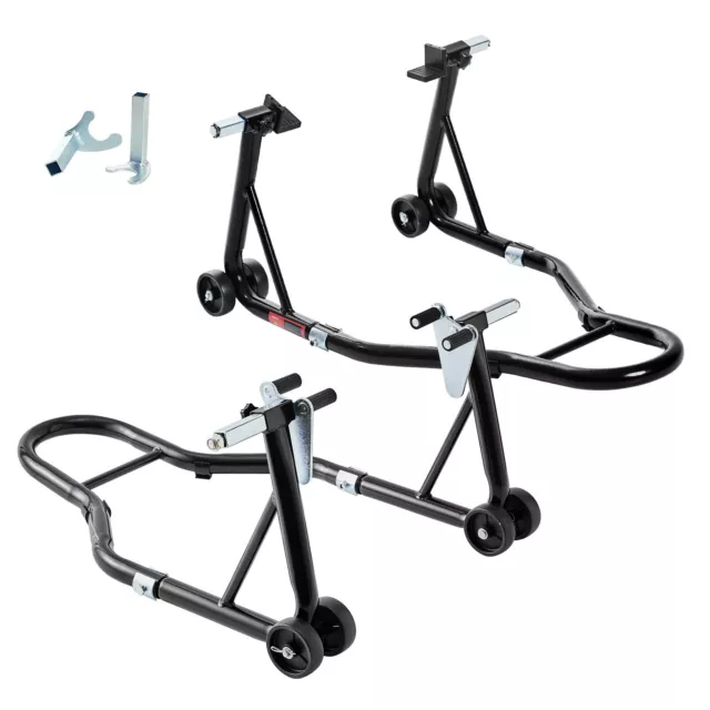 Donext Motorcycle Stand 850LB Sport Bike Front and Rear Wheel Lift Paddock