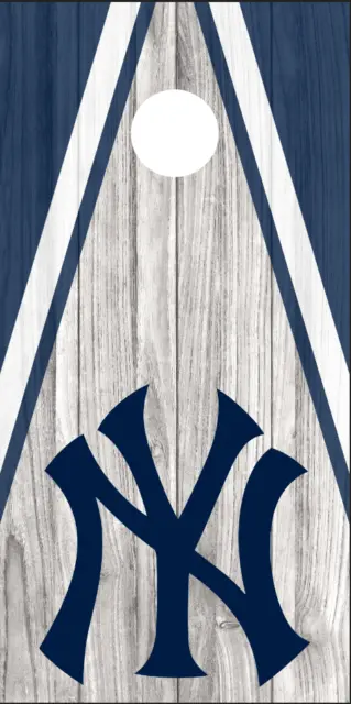 New York Yankees (2PCS) Cornhole Board Wraps Decals Vinyl Sticker