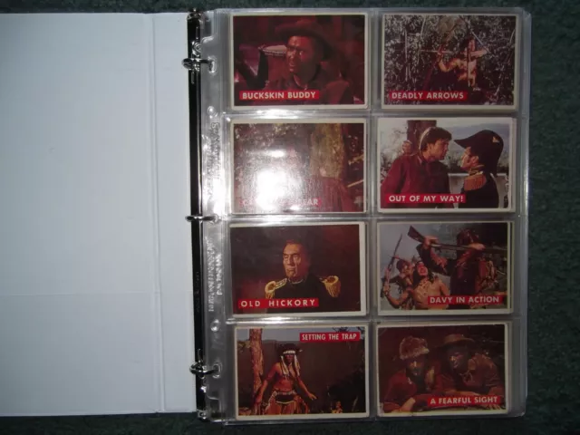 1956 Topps Davy Crockett Green Back Sp Near Complete Set Lot(78/80) **Rare**