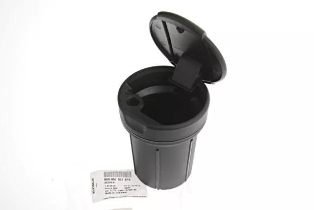 GENUINE AUDI A1 Cup Holder Black Ashtray Coin Gum Tray 53.28