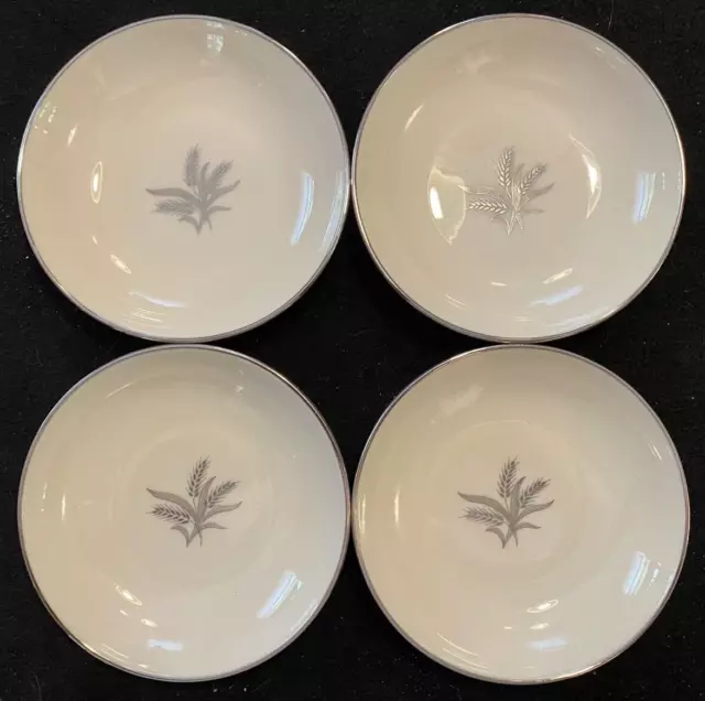 Lot of 4 Vintage Lenox Symphony E356 Fine China 5 5/8" x 1 1/2" Dessert Bowl USA