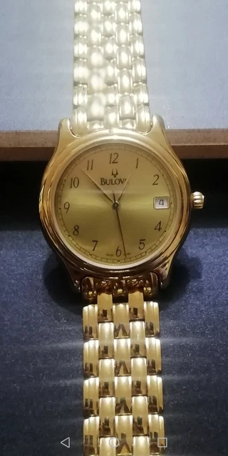 Bulova placcato oro sale