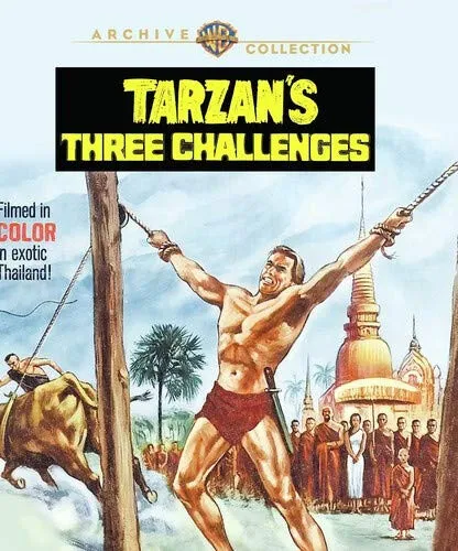 Tarzan's Three Challenges (1963) [Blu-ray]