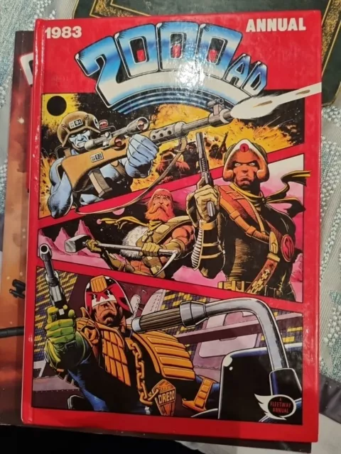 2000AD annual 1983 - Judge Dredd - Brian Bolland cover