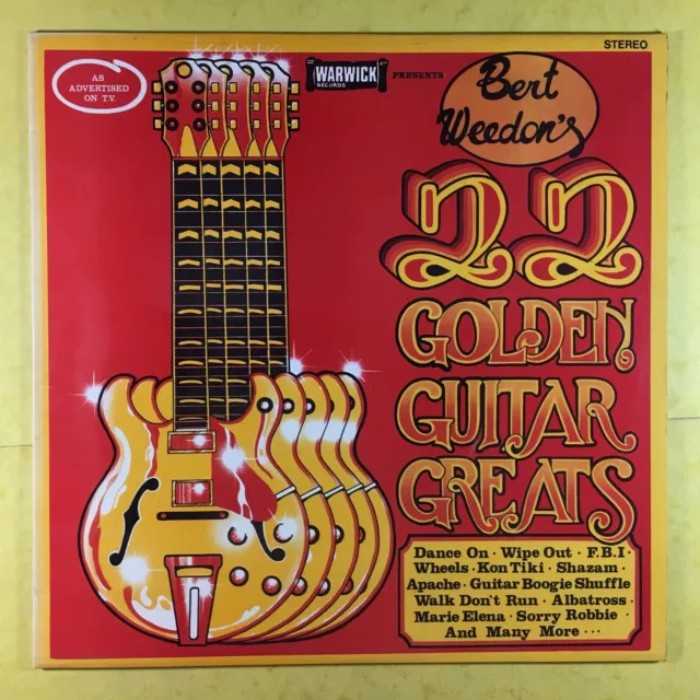 Bert Weedon's 22 Golden Guitar Greats - Warwick WW-5019 Ex Zustand