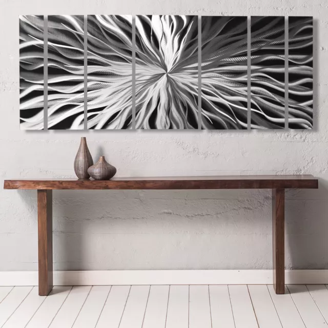 Modern Contemporary Abstract Metal Wall Sculpture Art Work Painting Home Decor