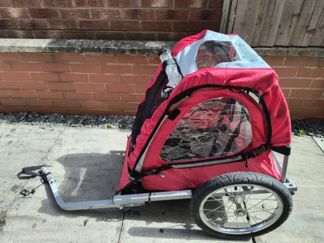 Halfords single child bike trailer 2025