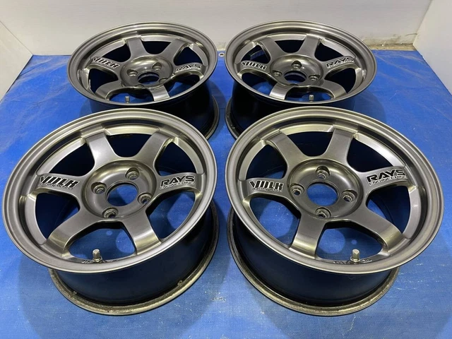 Rays Wheel TE37 Volk Racing Forged 14 inch Set of 4 Used Rays Wheel TE37 14 inch