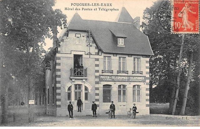 58 - POUGUES LES EAUX - SAN28056 - Hôtel des Postes et Télégraphes