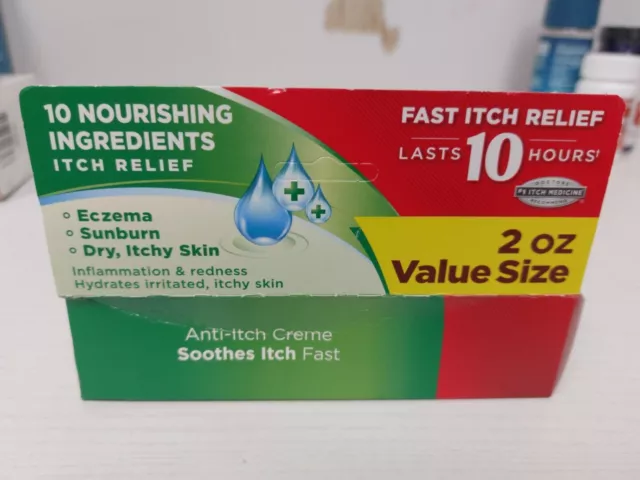 Cortizone 10 Maximum Strength Itch Relief + Ultra Moisturizing Cream EXP 07/25