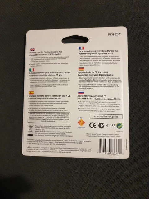 Memory Card Sony PlayStation 2 Da 64MB - Originale, Nuova In Blister