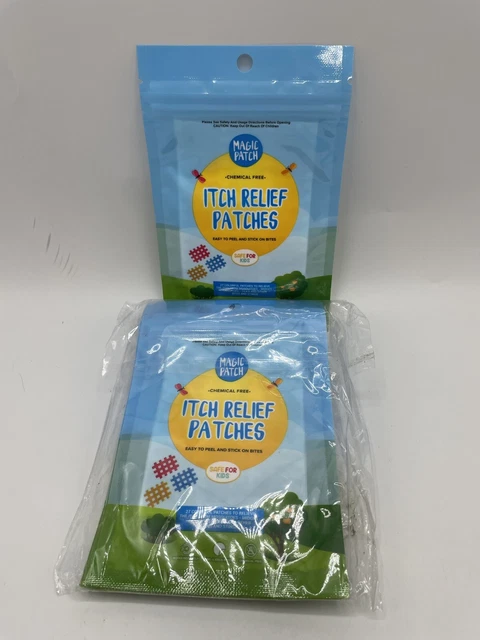 Magic patch Itch Relief colorful Patches 27 Pack exp 05/22/2024