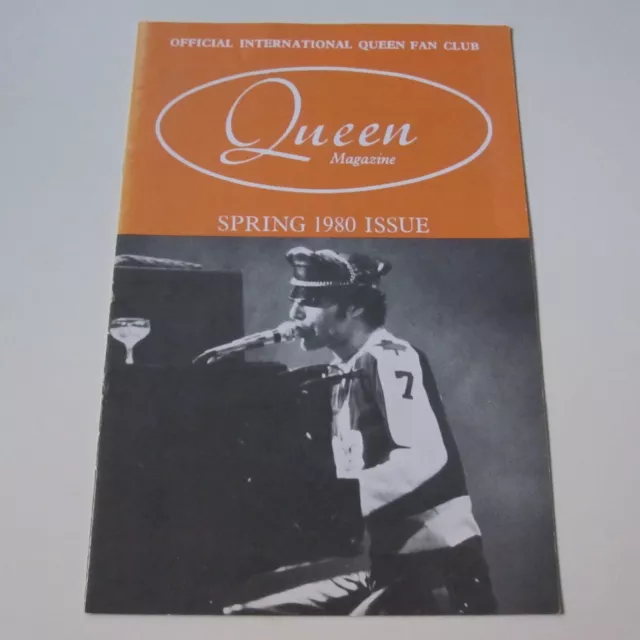 Queen Fan Club Magazine Spring 1980 Issue (VG+)