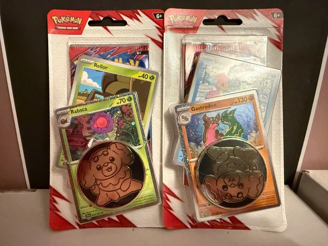 2025 POKEMON DESTINED Rivals Checklane Blister Packs (Two - Rabsca ...