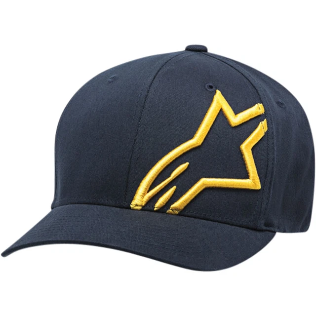 ALPINESTARS Corp Shift 2 Curved Brim Hat - Navy/Gold - SM/MD 1032-81008-7059-S/M