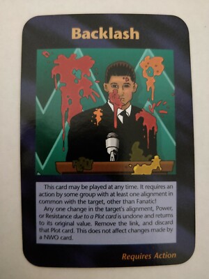 Illuminati 1995 New World Order Card Game - Booster Italia - Foto 2