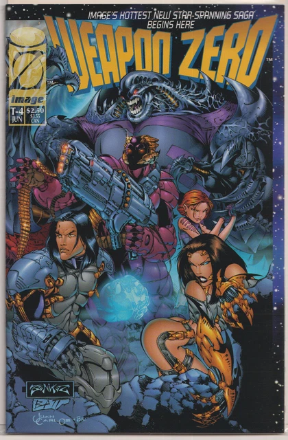 Weapon Zero 4 NM/M 9.8 Image 1995  Joe Benitez