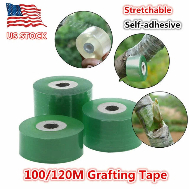 2 ROLLS FRUIT tree tape Selfadhesive Budding Grafting Tapes Plant